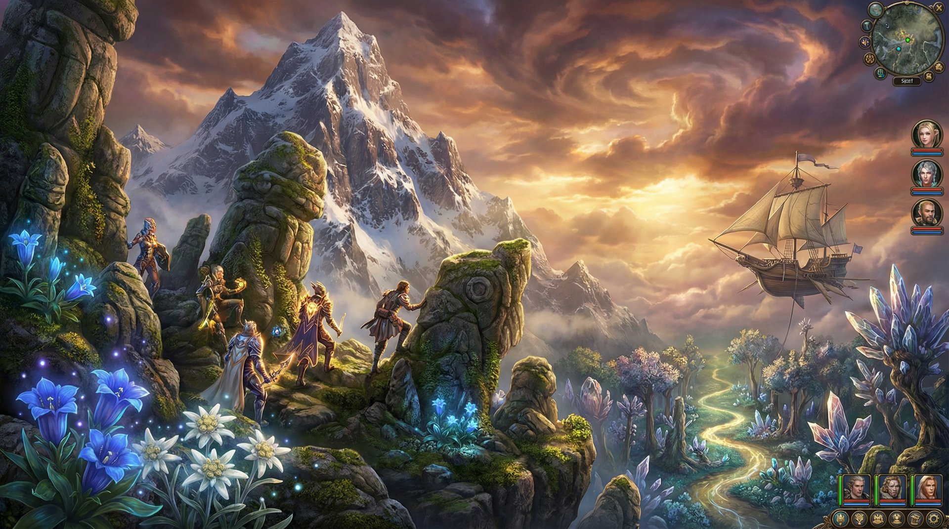 媚黑高山植物科考纪录视频